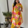 Vibrant-Yellow-Floral-Printed-Co-Ord-Set-for-Women-yellow